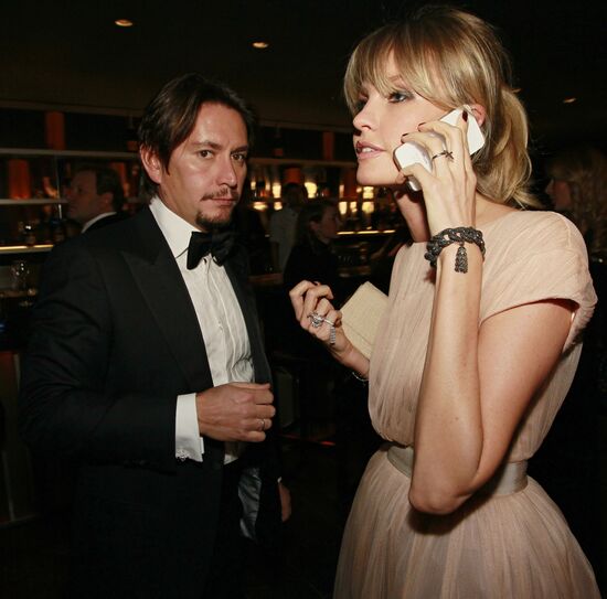 Natalya Vodyanova's Warm Reception charity evening