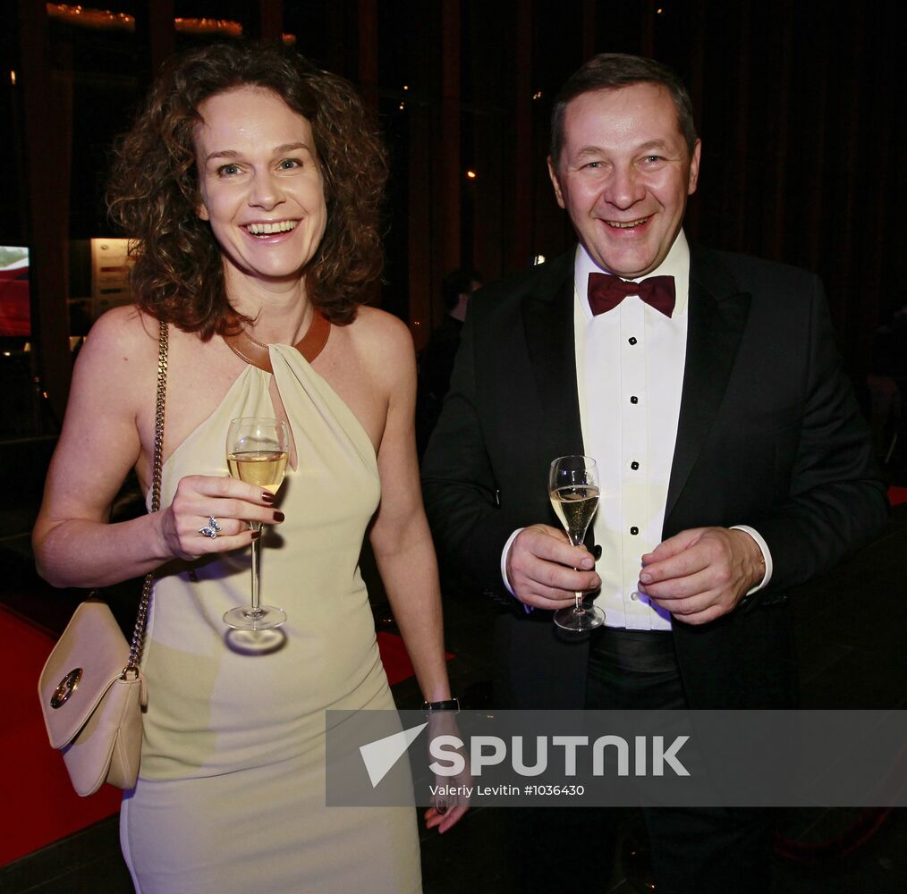 Natalya Vodyanova's Warm Reception charity evening