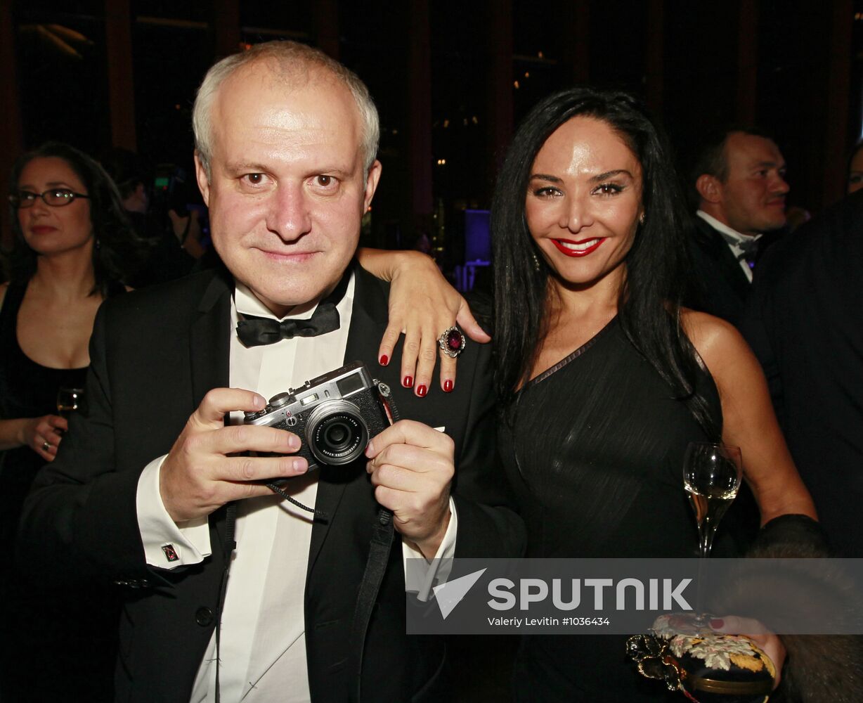 Natalya Vodyanova's Warm Reception charity evening