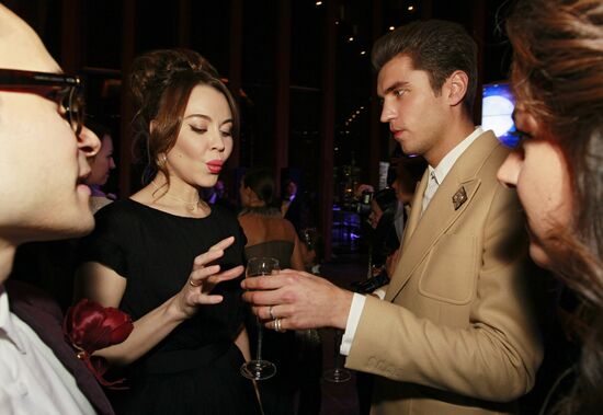 Natalya Vodyanova's Warm Reception charity evening