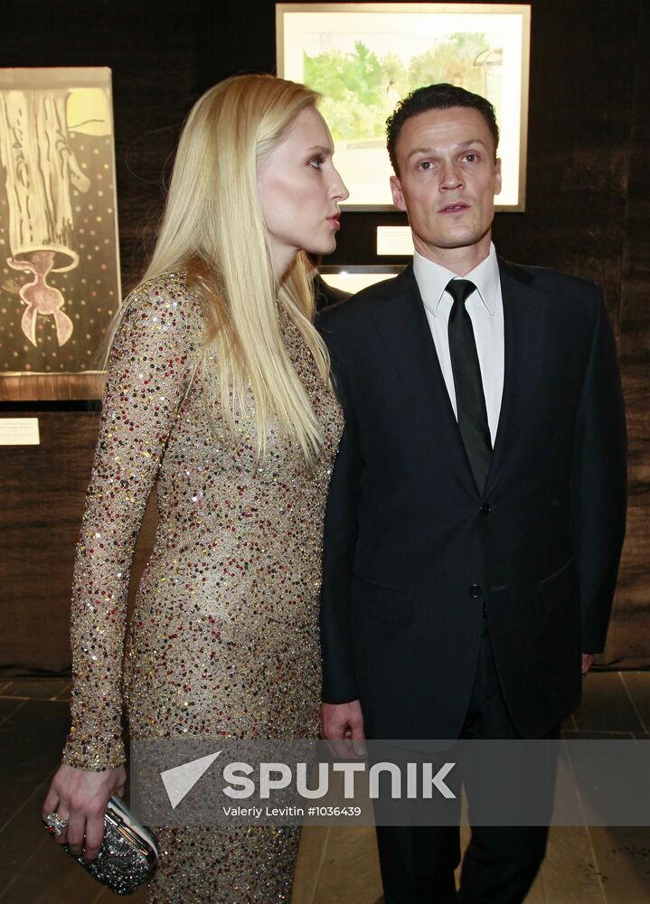 Natalya Vodyanova's Warm Reception charity evening