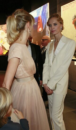 Natalya Vodyanova's Warm Reception charity evening