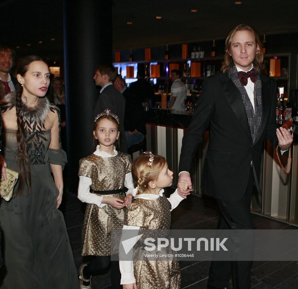 Natalya Vodyanova's Warm Reception charity evening