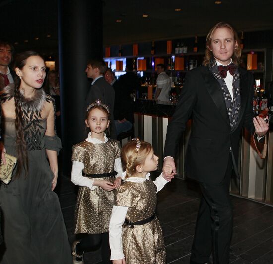 Natalya Vodyanova's Warm Reception charity evening