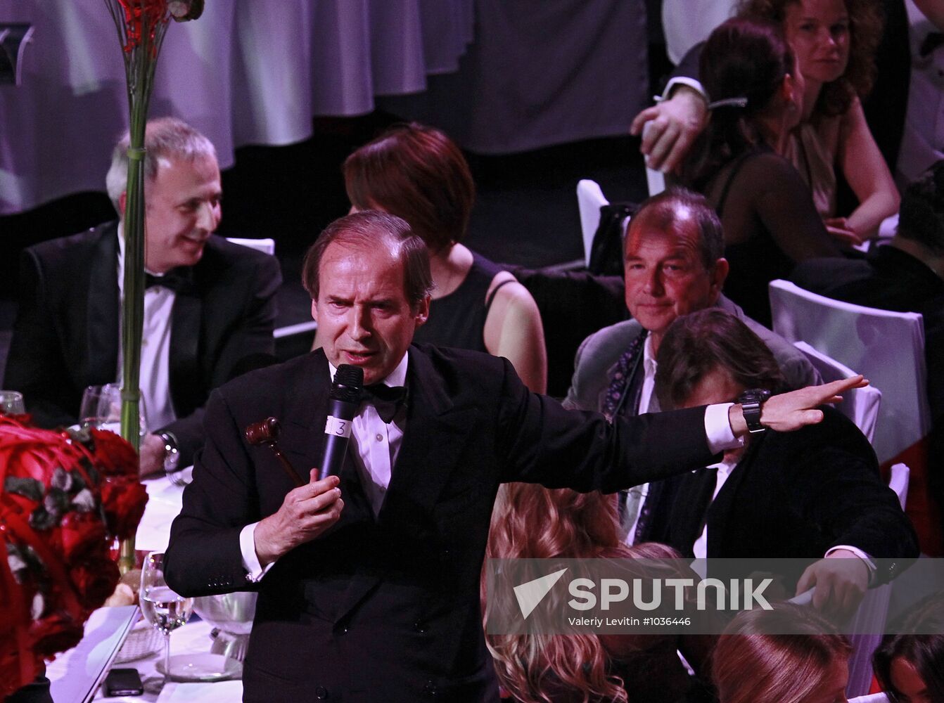 Natalya Vodyanova's Warm Reception charity evening