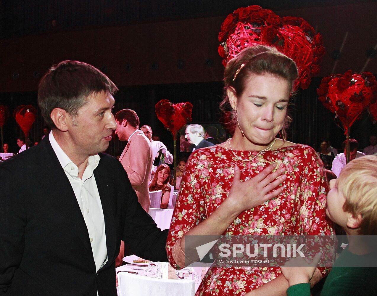 Natalya Vodyanova's Warm Reception charity evening