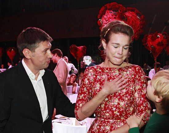 Natalya Vodyanova's Warm Reception charity evening