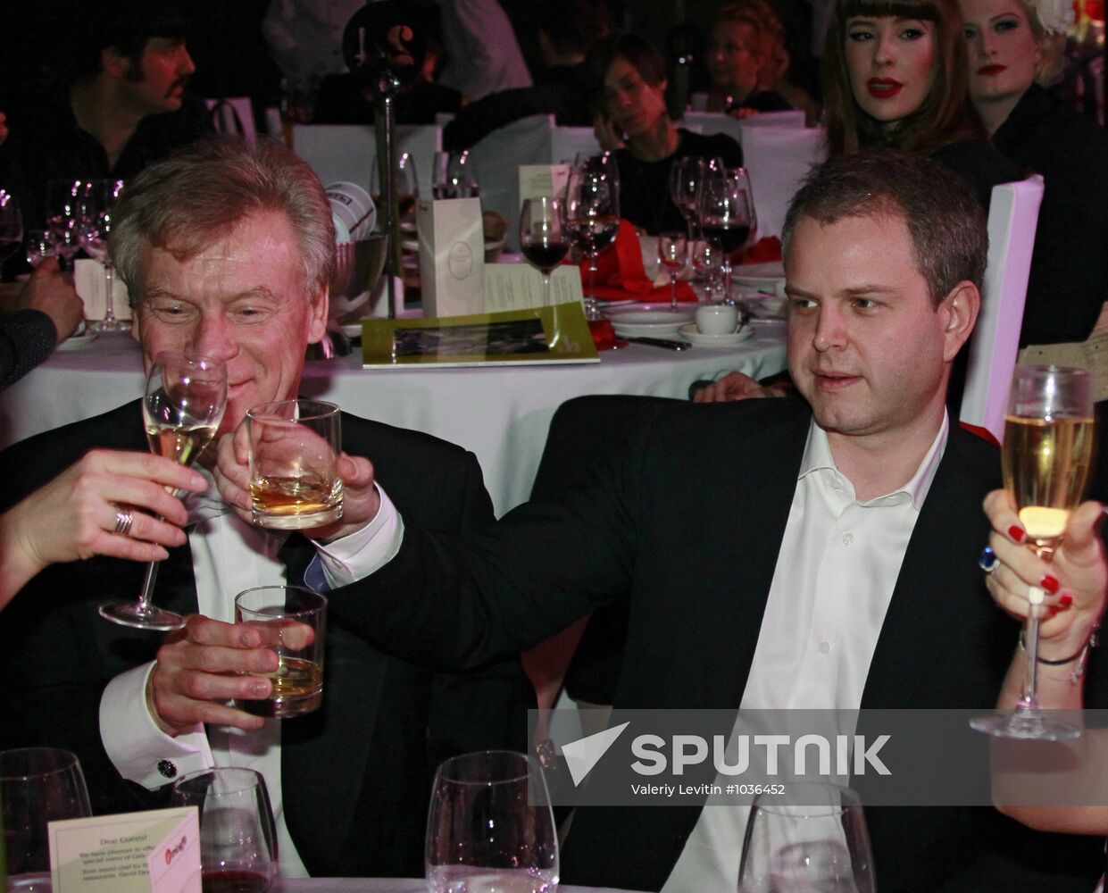 Natalya Vodyanova's Warm Reception charity evening