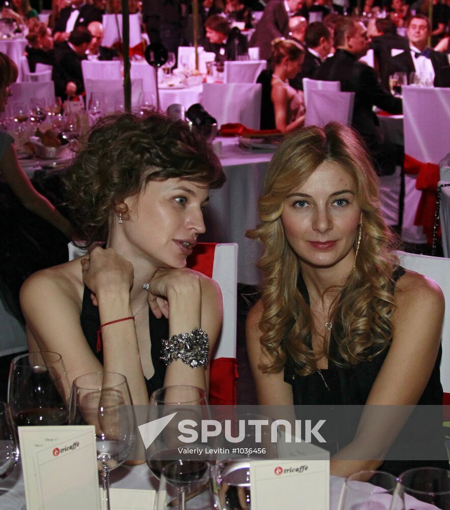 Natalya Vodyanova's Warm Reception charity evening