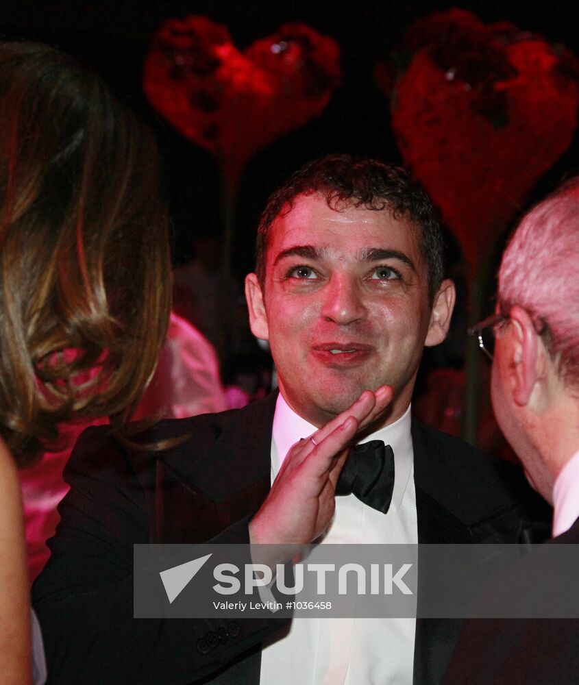 Natalya Vodyanova's Warm Reception charity evening