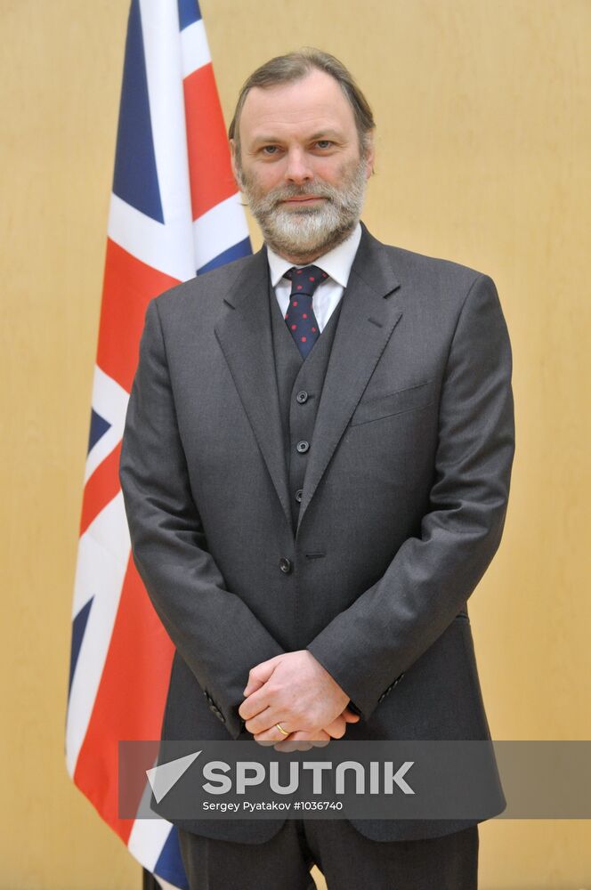 Great Britain's ambassador to Russia Tim Barrow
