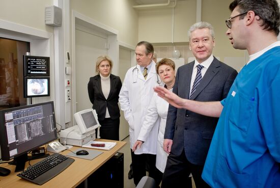 S.Sobyanin visits City Clinical Hospital No.57