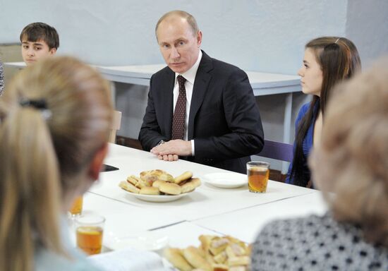 Vladimir Putin on working visit to Urals Federal District