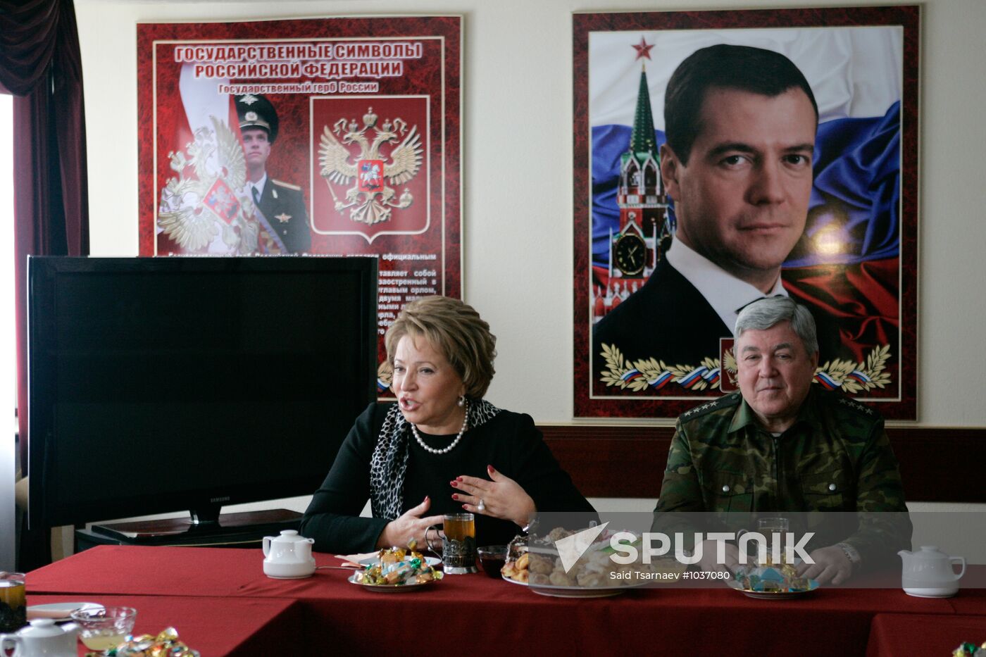 Valentina Matvienko's working visit to Grozny