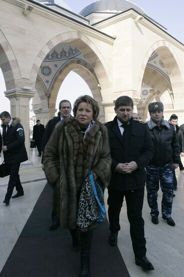 Valentina Matvienko's working visit to Grozny