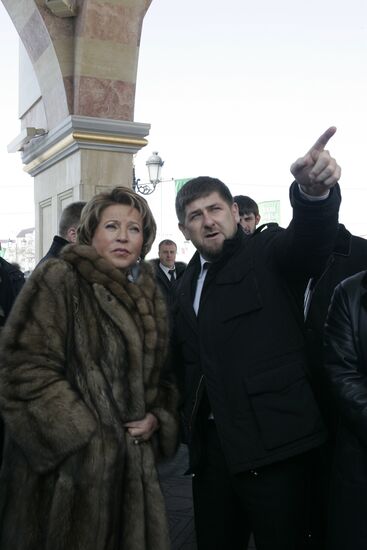 Valentina Matvienko's working visit to Grozny