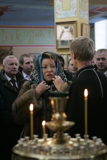 Valentina Matvienko's working visit to Grozny