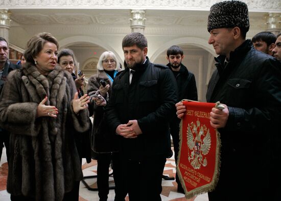 Valentina Matvienko's working visit to Grozny