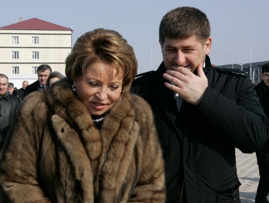 Valentina Matvienko's working visit to Grozny