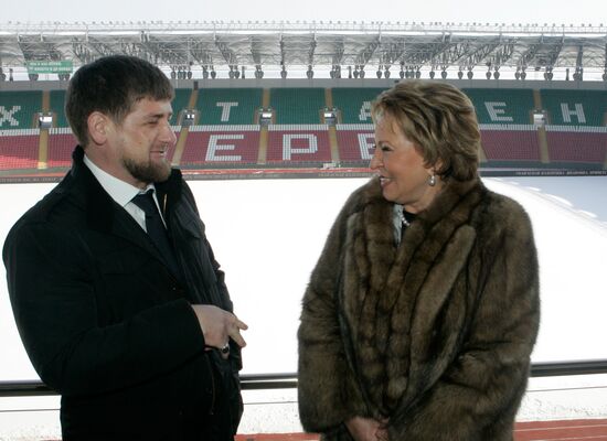 Valentina Matvienko's working visit to Grozny