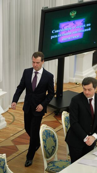 Meeting on Housing Policy Measures