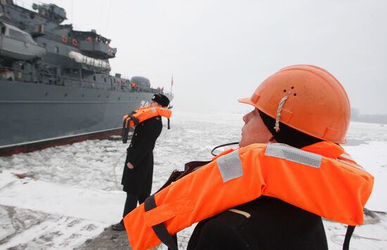 Patrol ship "Yaroslav Mudry" returns to port