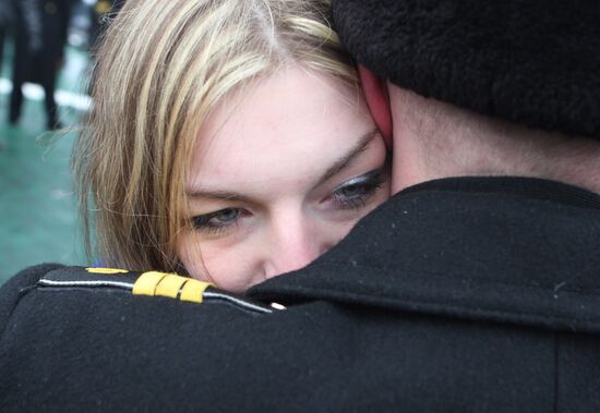 Patrol ship "Yaroslav Mudry" returns to port