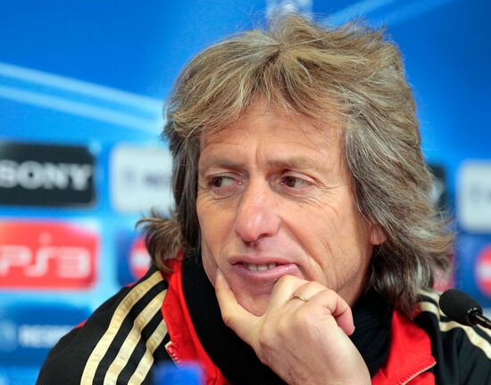 SL Benfica Head Coach Jorge Jesus holds news conference
