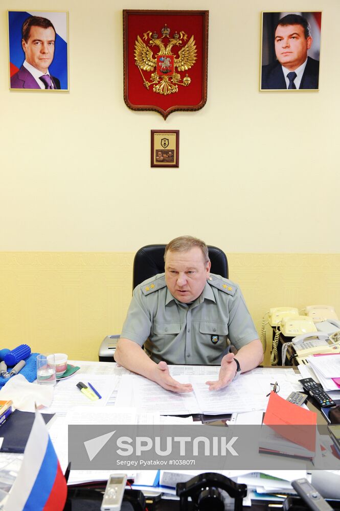 Commander of VDV troops Vladimir Shamanov