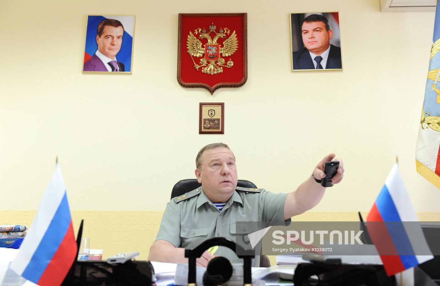 Commander of VDV troops Vladimir Shamanov