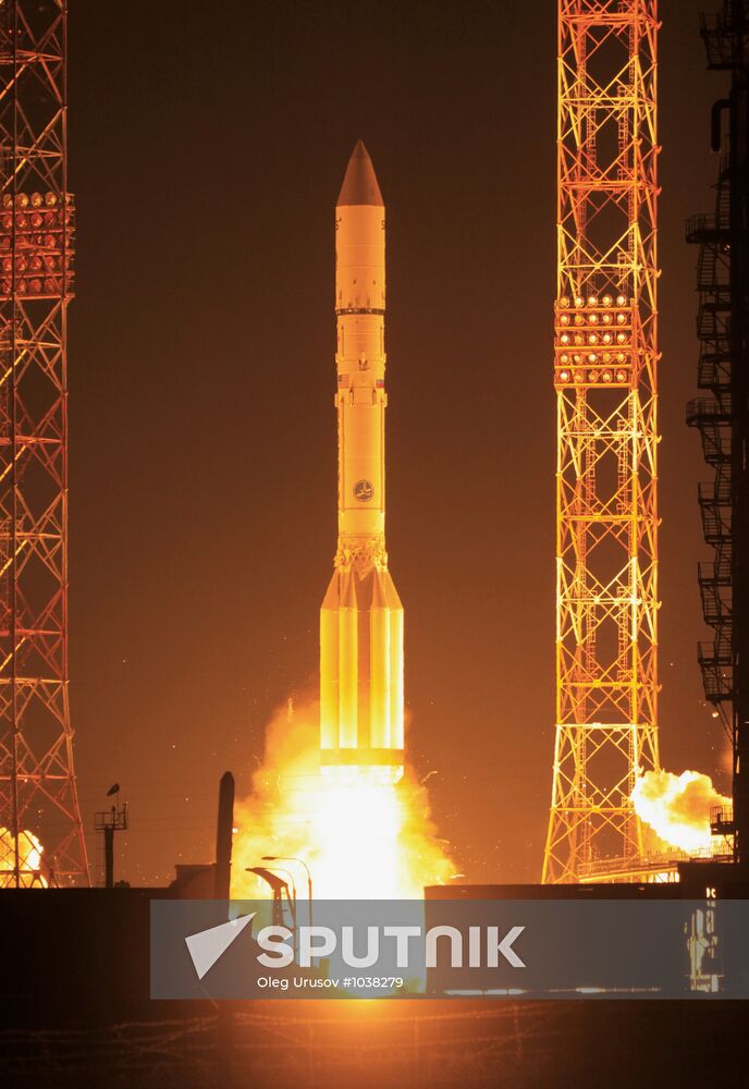 Proton-M rocket carrying SES-4 artificial satellite launched