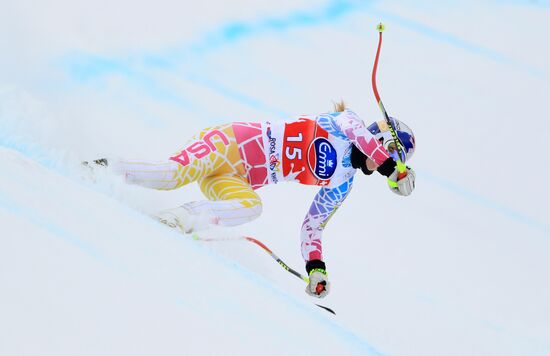 Alpine Skiing. FSI Ski World Cup. Women's training sessions