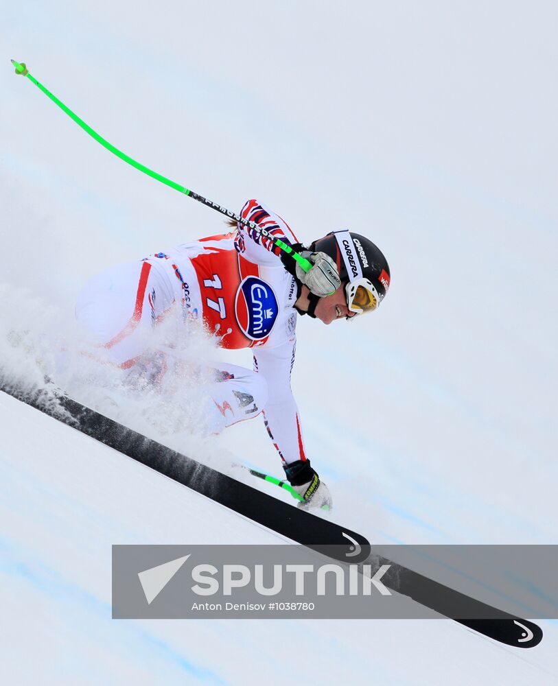 Audi FIS Alpine Ski World Cup. Women. Training sessions