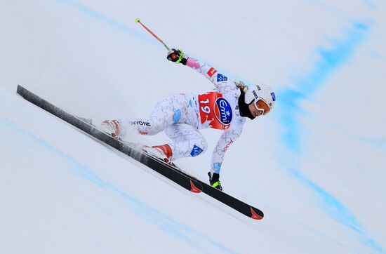 Audi FIS Alpine Ski World Cup. Women. Training sessions