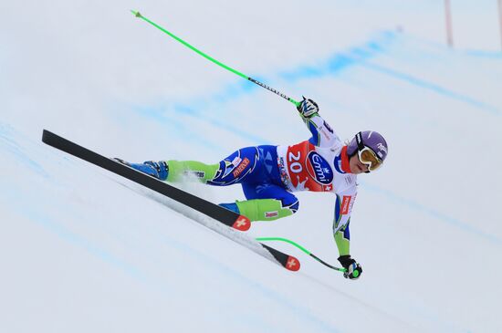Audi FIS Alpine Ski World Cup. Women. Training sessions