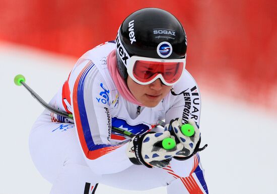 Audi FIS Alpine Ski World Cup. Women. Training sessions