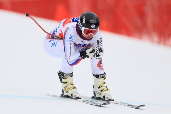 Audi FIS Alpine Ski World Cup. Women. Training sessions