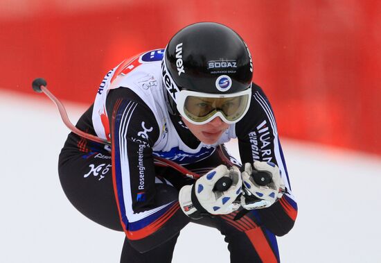Audi FIS Alpine Ski World Cup. Women. Training sessions