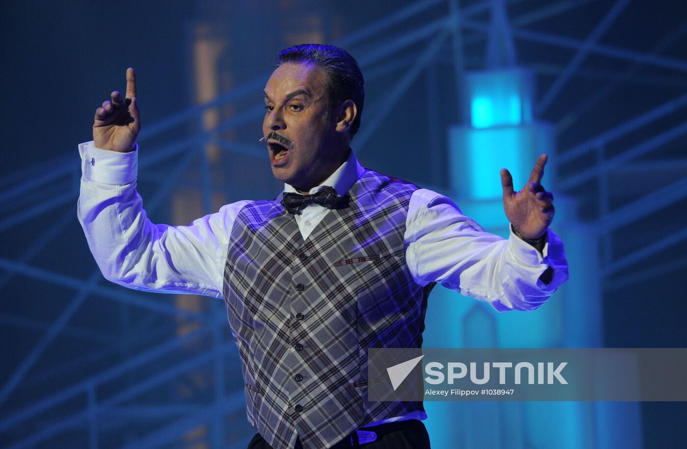 Staging of a musical "Time is not chosen"