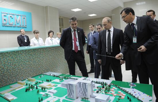 Vladimir Putin visits Volga Federal District