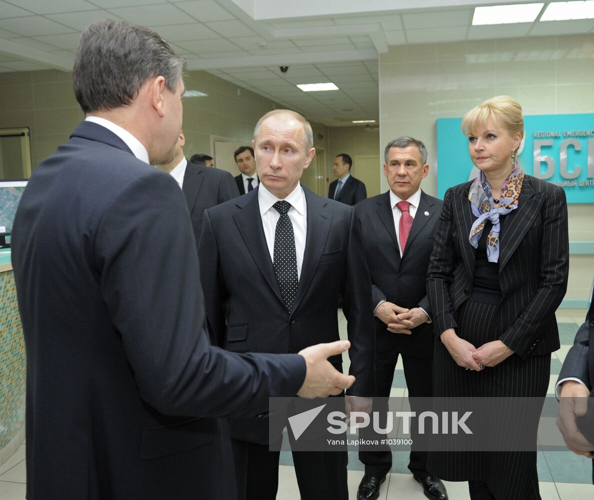 Vladimir Putin visits Volga Federal District