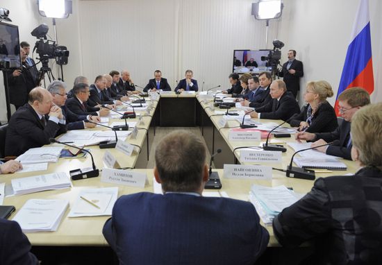 Vladimir Putin visits Volga Federal District