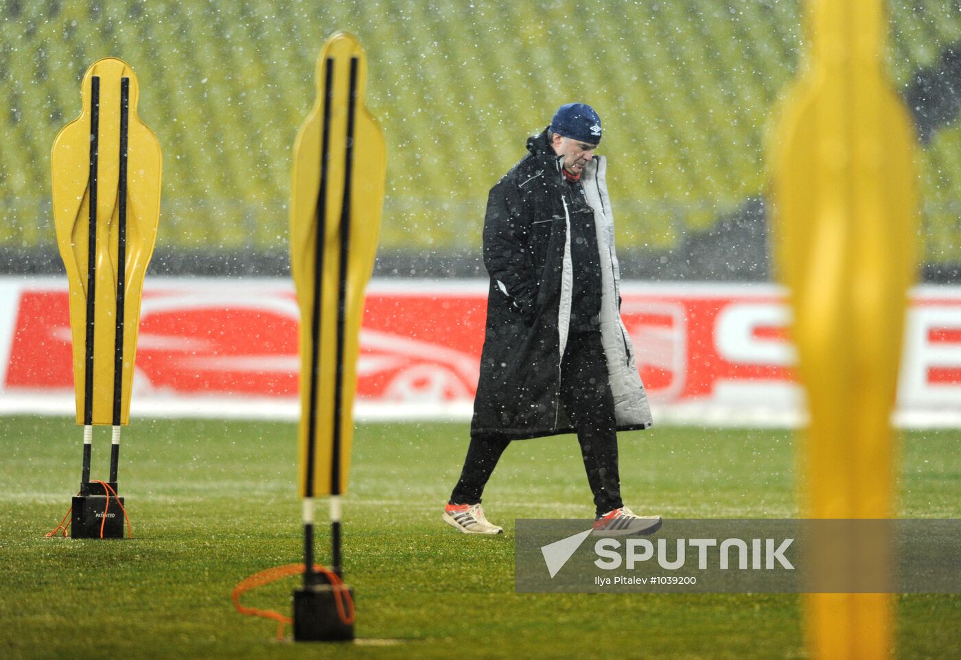 UEFA Europa League. Training of Athletic football club