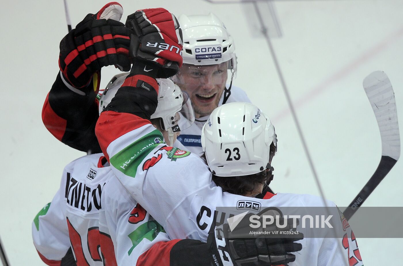 Ice Hockey. KHL. CSKA vs. Traktor
