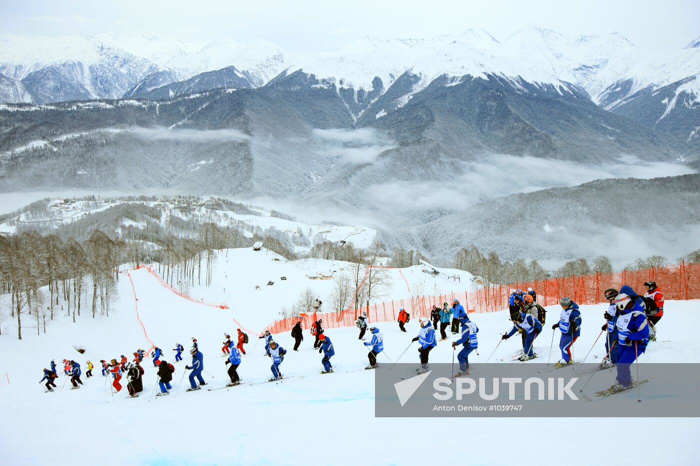 Alpine Ski World Cup. Cancellation of the 2nd training session