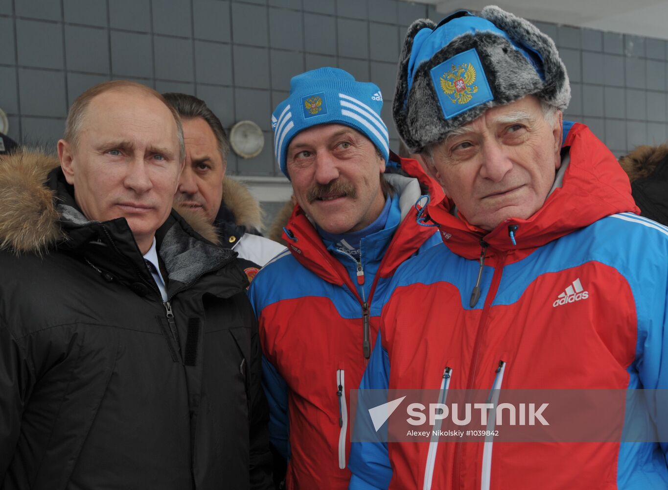 Vladimir Putin visits Paramonovo bobsled and tobogganing center