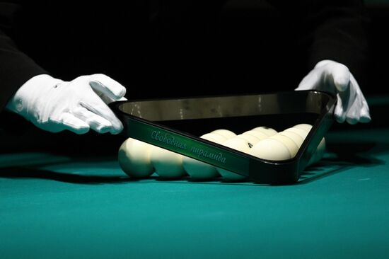 President of Tatarstan Cup international billiard tournament