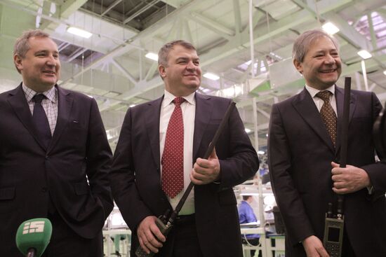 Dmitry Rogozin visits Zelenograd