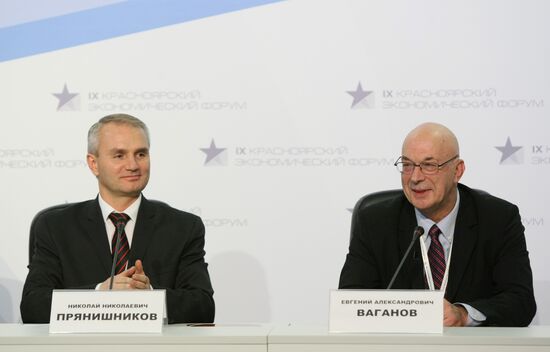 Opening of 9th Krasnoyarsk Economic Forum