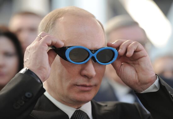 Prime Minister Vladimir Putin visits Siberian Federal District